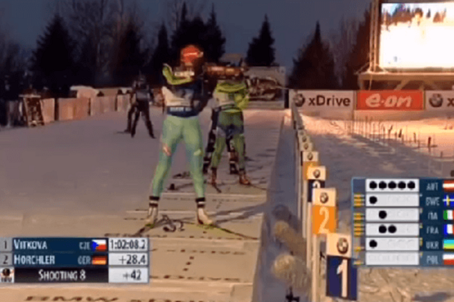 Момент дня. Как Украина завоевала 'серебро' Кубка мира по биатлону: видео финиша