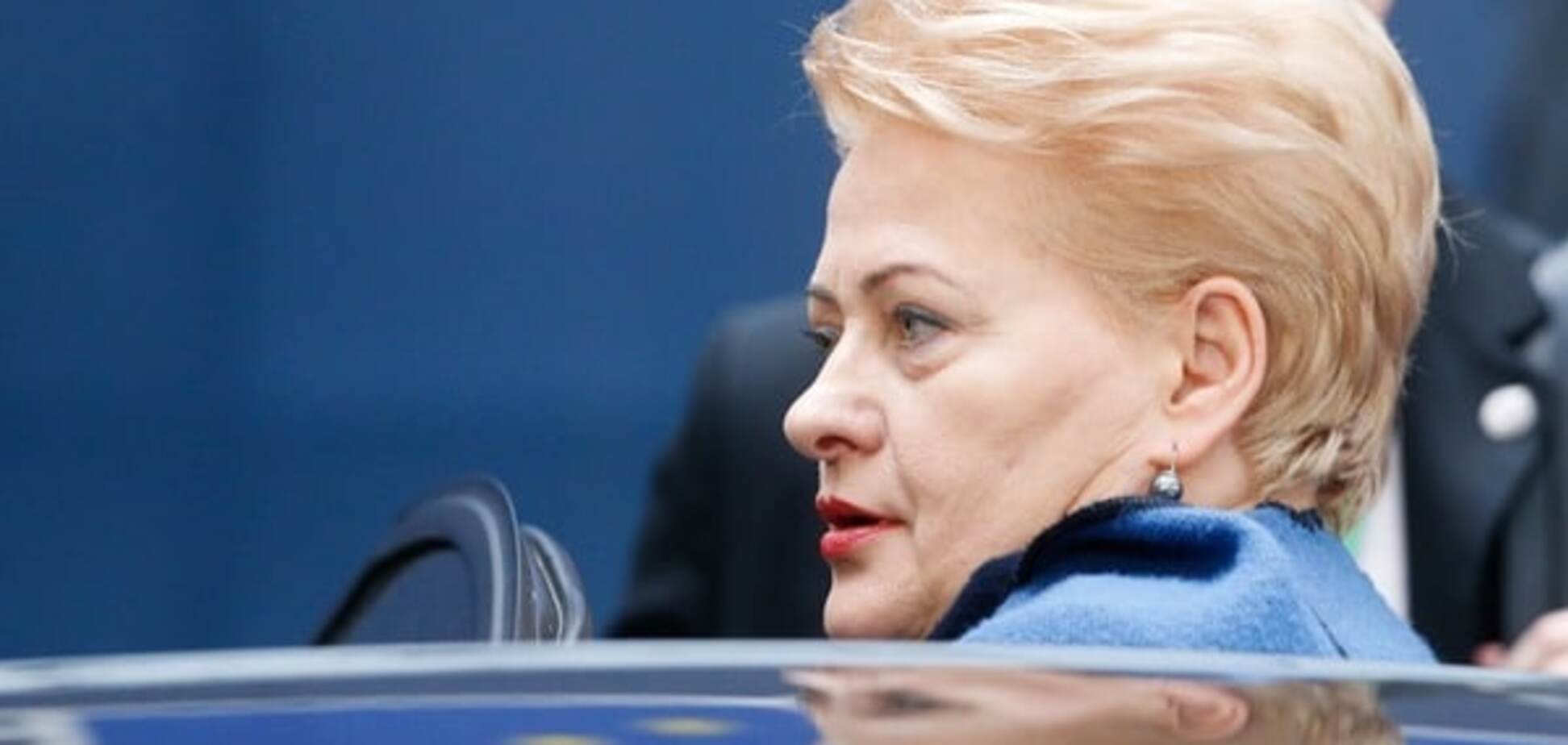 На чистую воду: Грибаускайте уличила Путина в подготовке к горячей войне