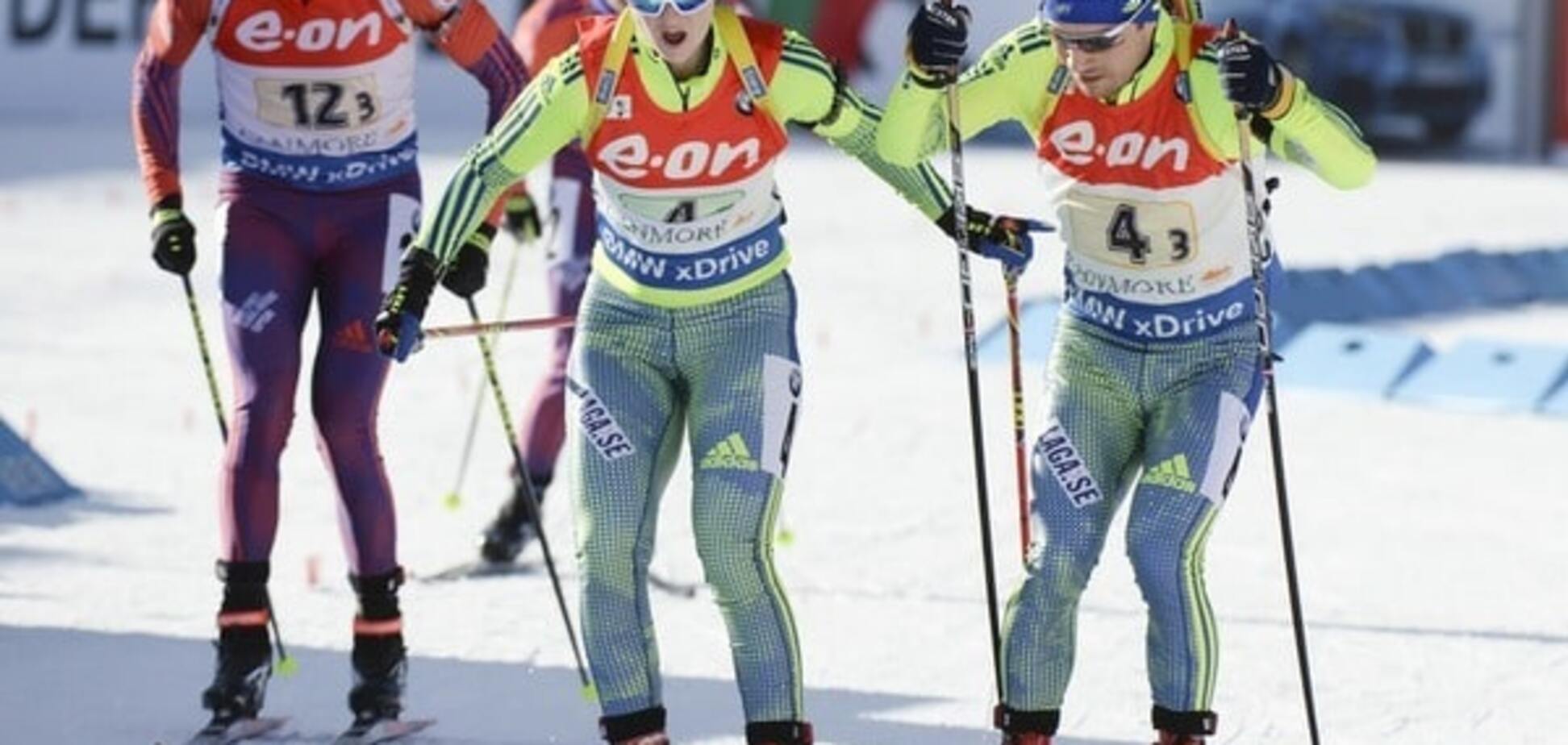 Україна увійшла в сімку кращих на естафеті Кубка світу з біатлону