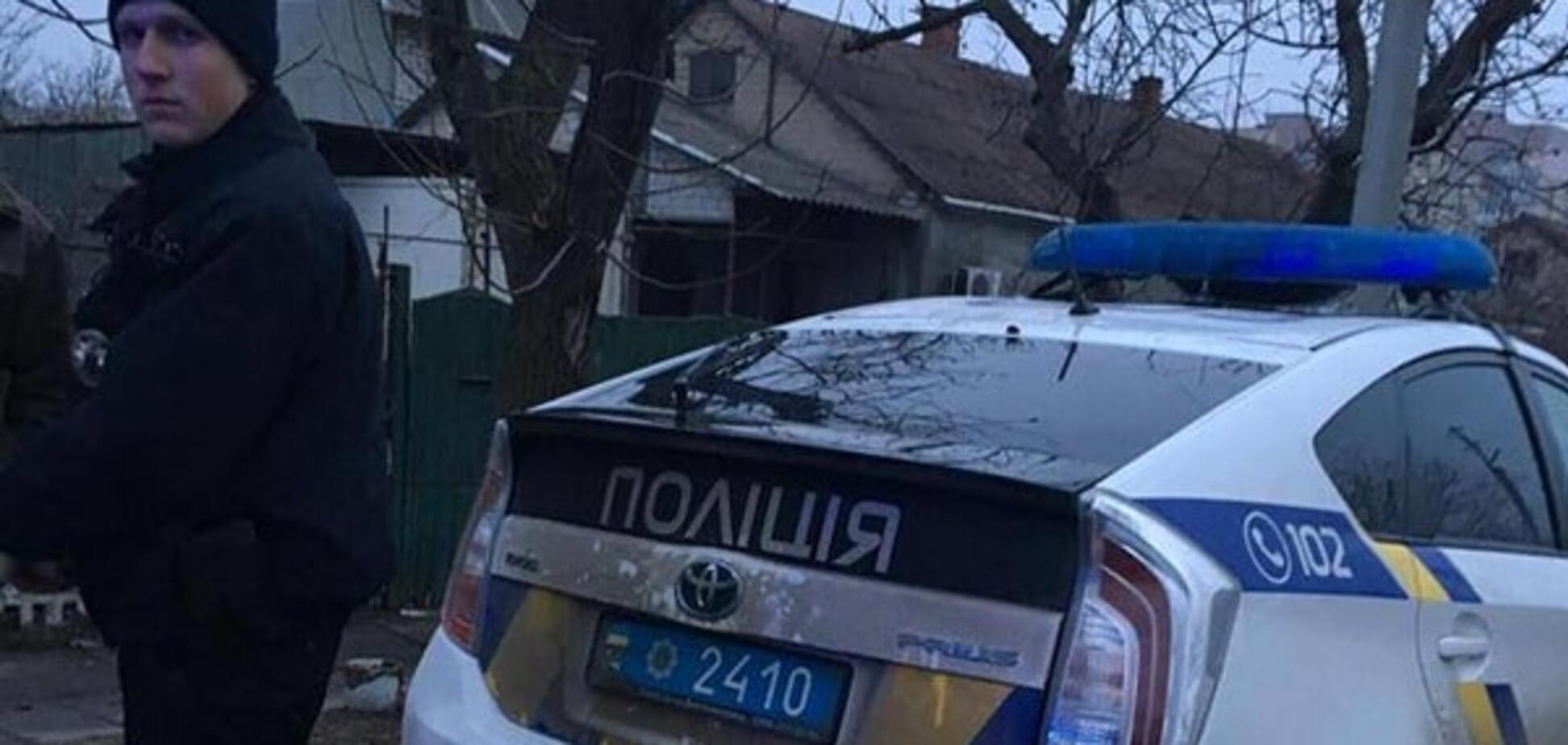 У Дніпропетровську за кермом поліцейського авто опинився 10-річний хлопчик: фотофакт