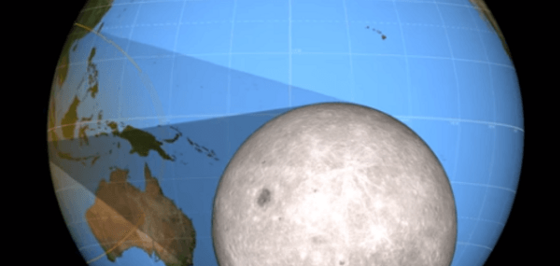 Повне сонячне затемнення 8 березня: з'явилася анімація