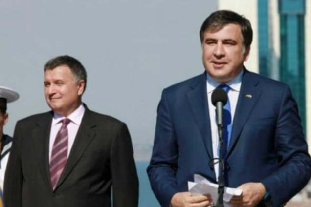 'Политический аферист': Аваков выступил с новыми оскорблениями в адрес Саакашвили