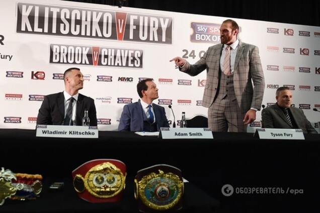 Британский телегигант назвал дату реванша Кличко – Фьюри