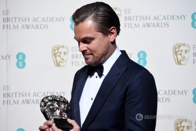 ДиКаприо получил премию за лучшую мужскую роль