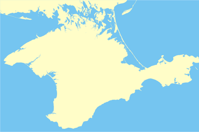 Чий Крим? ЗМІ показали, як позначений півострів на картах сусідів України