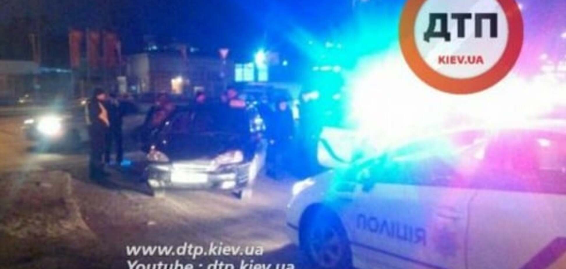 В Киеве полиция устроила погоню за пьяным военным на Chevrolet