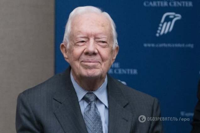 Экс-президент США Джимми Картер получил вторую премию 'Грэмми'