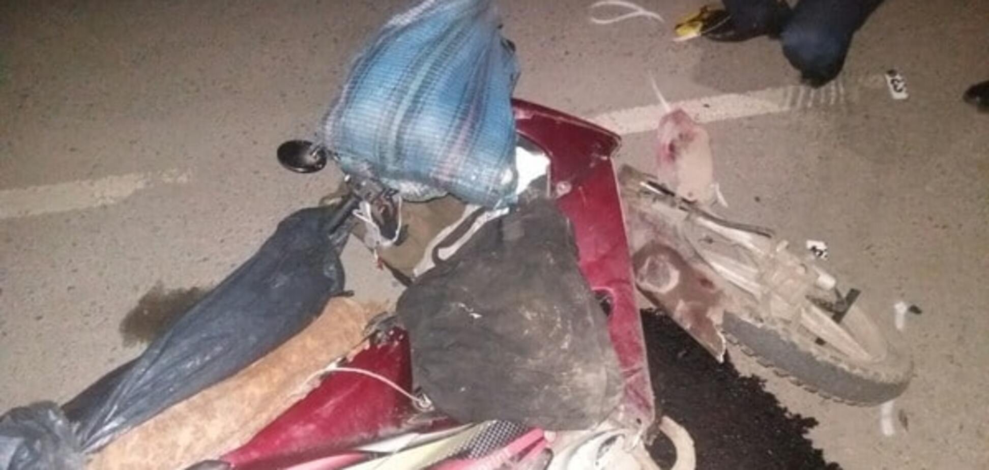 У Мукачеві патрульні збили чоловіка на скутері: опубліковані фото