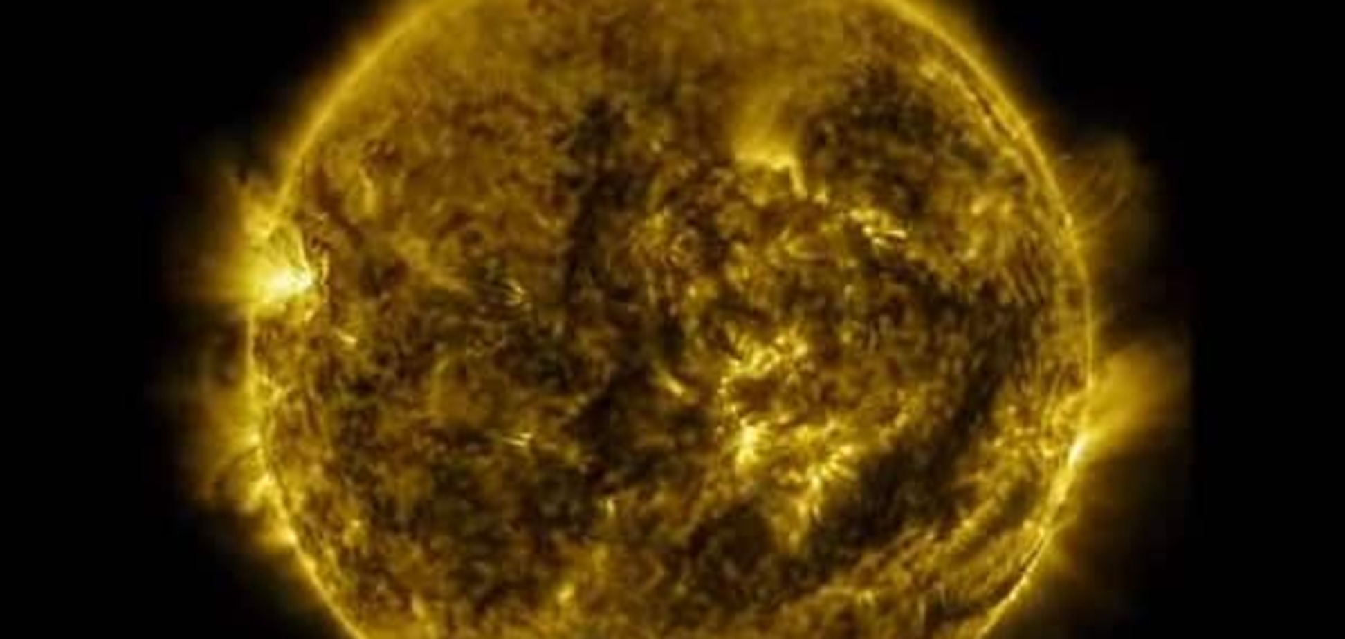 NASA показало видео, как прошел год жизни Солнца