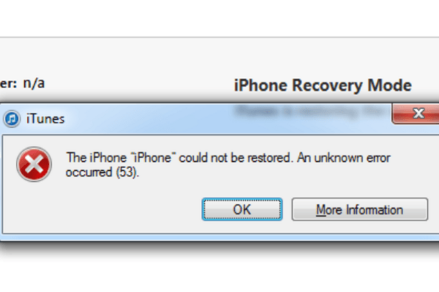 В коллективном иске требуют 5 млн долларов за 'ошибку 53', блокирующую айфон
