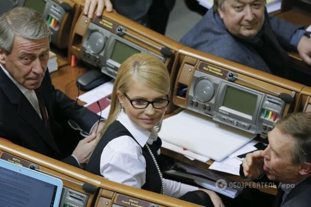 'Пришло время': 'Батьківщина' вышла из парламентской коалиции