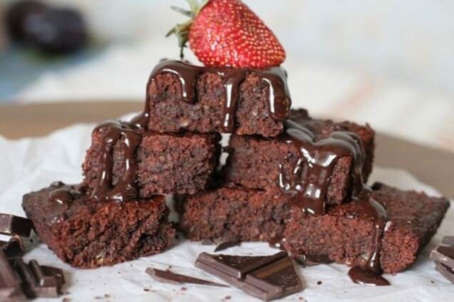 Диетический брауни для сладкоежок