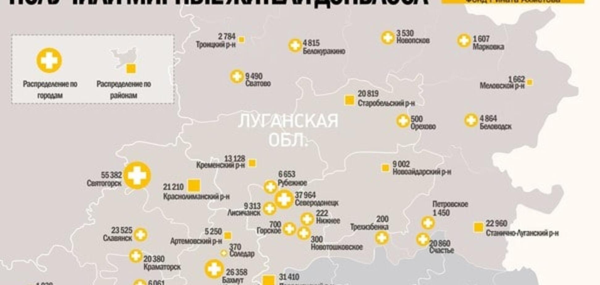 Штаб Ахметова выдал 6,5 млн наборов выживания жителям Донбасса