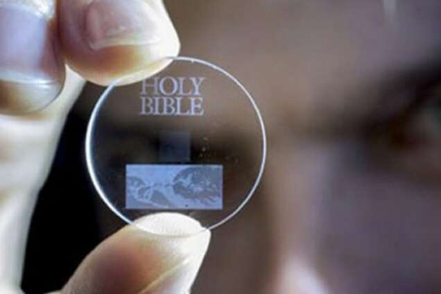 Создан диск, который сохраняет информацию миллиарды лет