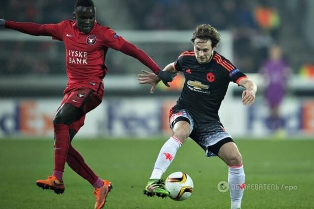 'Манчестер Юнайтед' сенсационно проиграл в Лиге Европы: видео-обзор матча