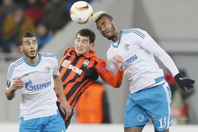 Німецькі футболісти не змогли забити 'Шахтарю' після незвичайного удару: відео моменту