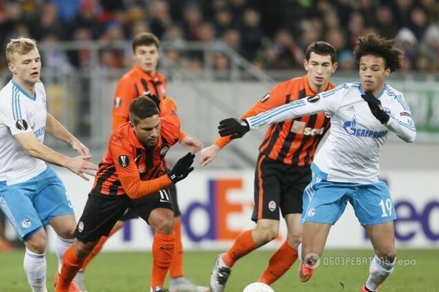 'Шахтар' зіграв внічию з 'Шальке' в 1/16 фіналу Ліги Європи