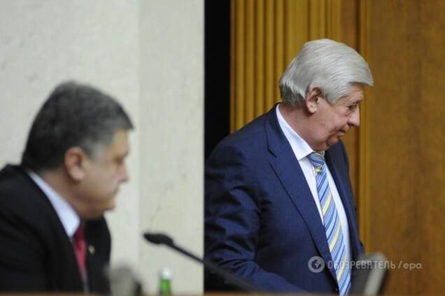 Шокин передал Порошенко заявление об отставке