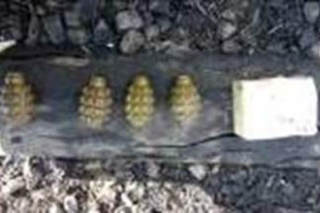 СБУ обнаружила на Донбассе два тайника со взрывчаткой