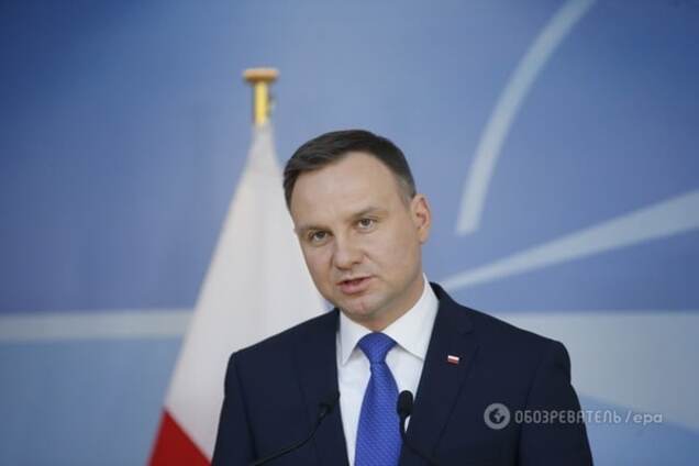 Агрессией в Украине Россия разжигает новую холодную войну - Дуда