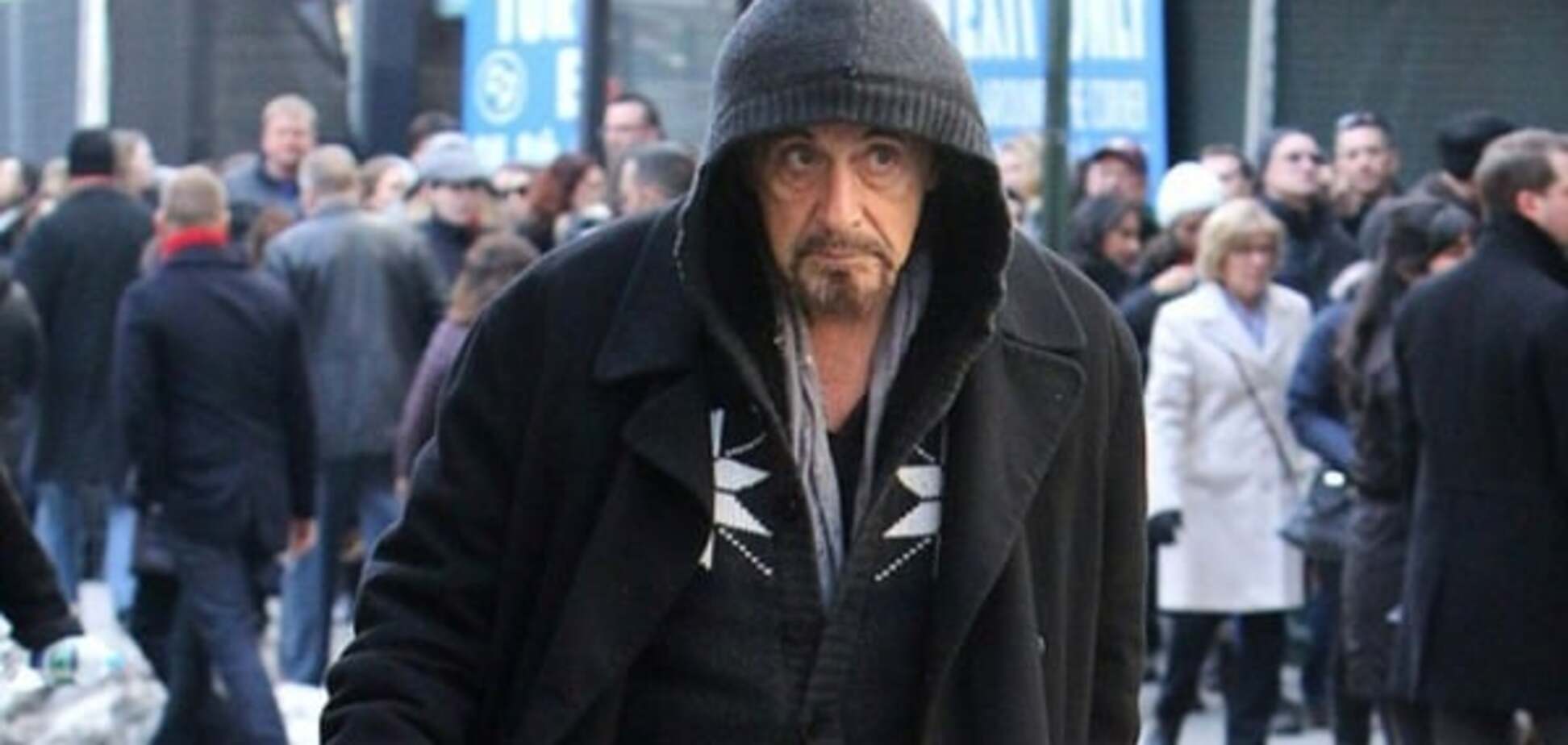 Бомжи Америки: 75-летнего Аль Пачино приняли за бездомного