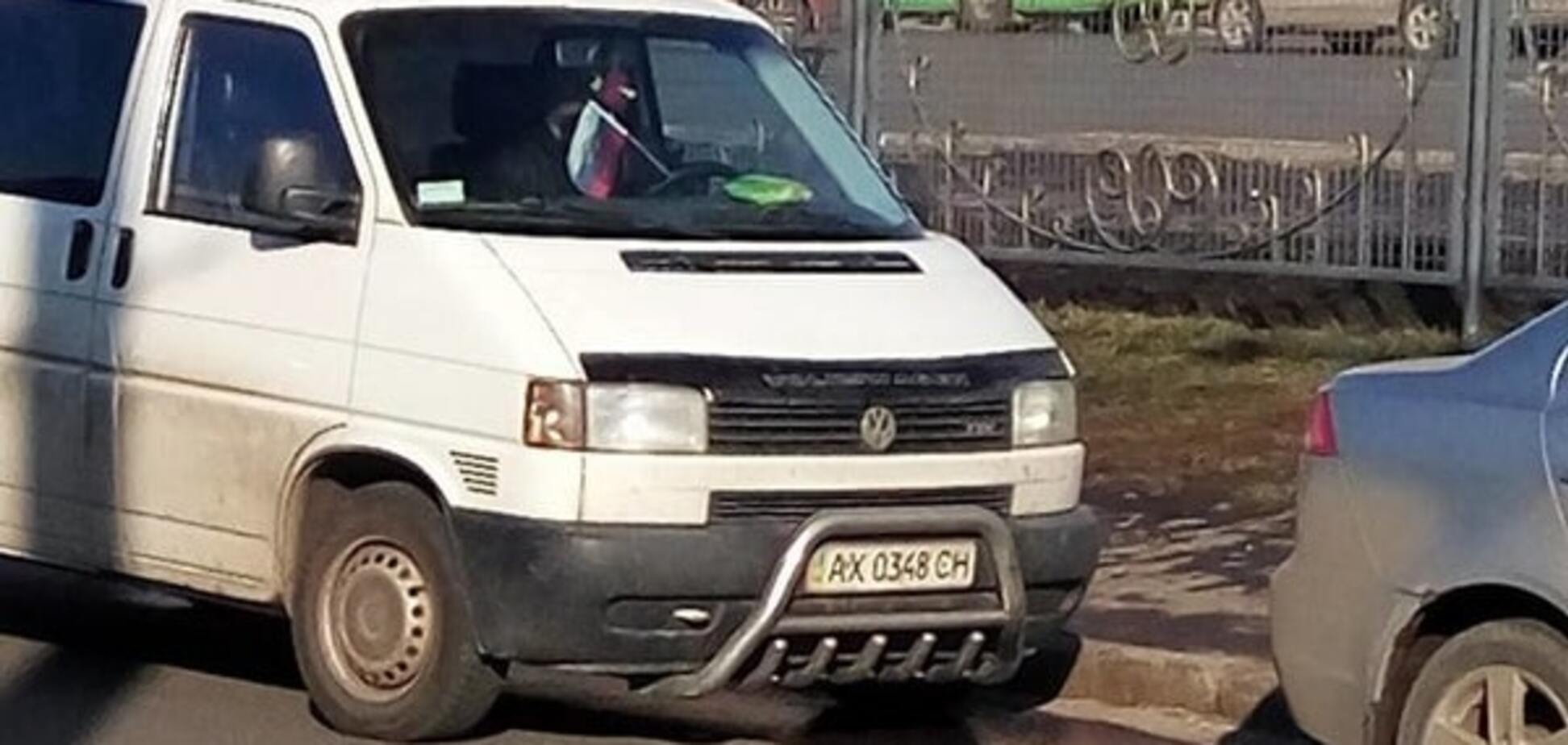 В Харькове заметили авто любителя 'русского мира': фотофакт