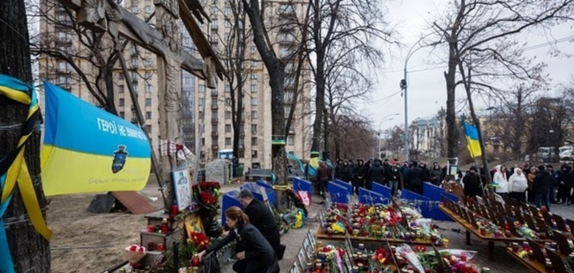 Україна вшановує пам'ять героїв Небесної Сотні