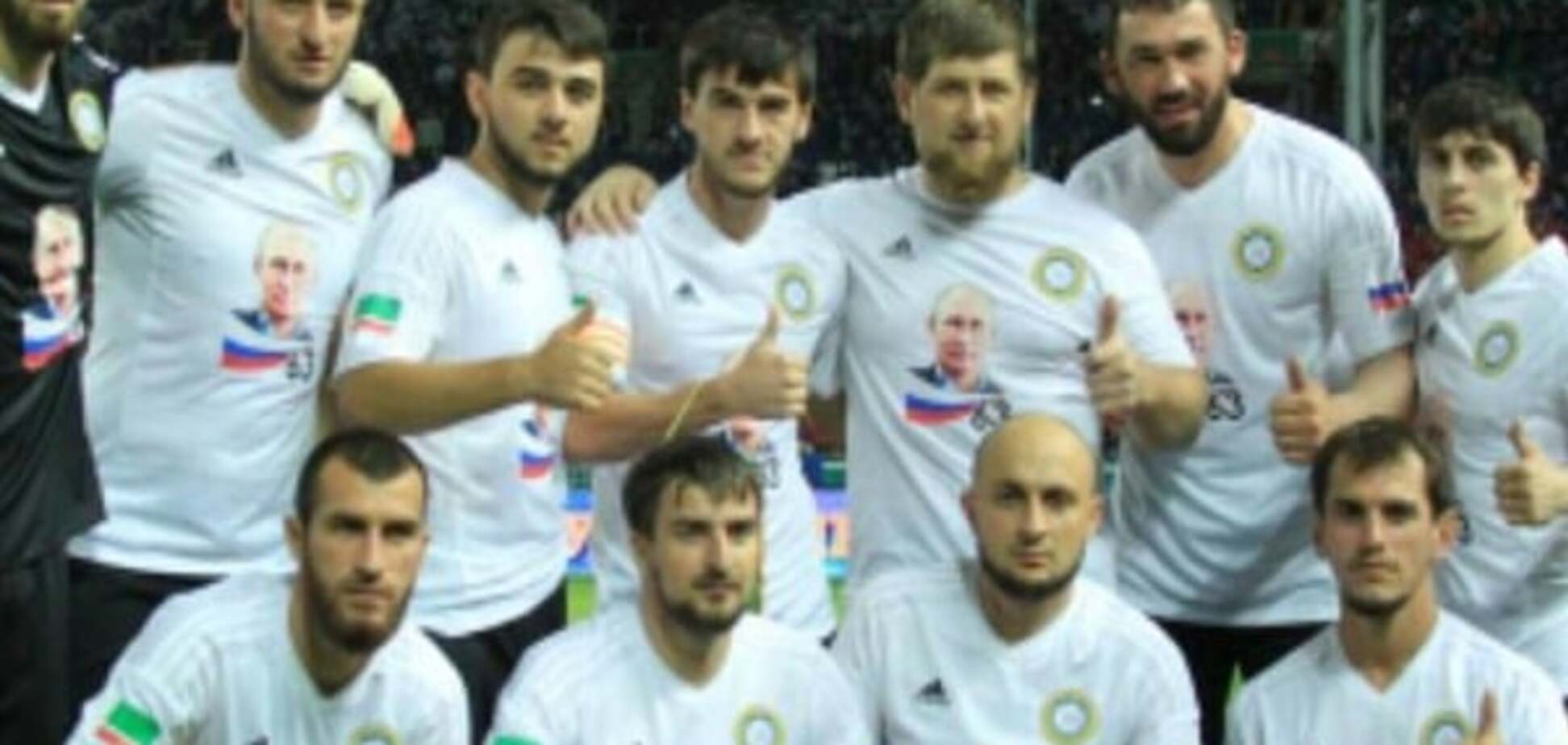 'Справжній патріот'. Голова Чечні готовий купити футболіста, який зганьбився у футболці з Путіним
