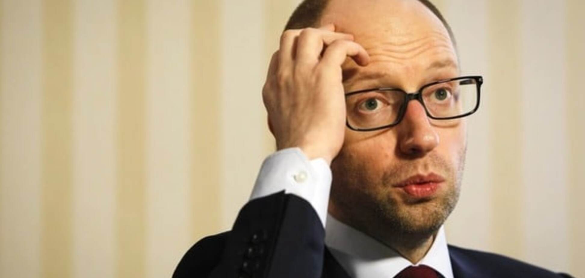 В Раде зарегистрировали проект постановления об отставке Яценюка