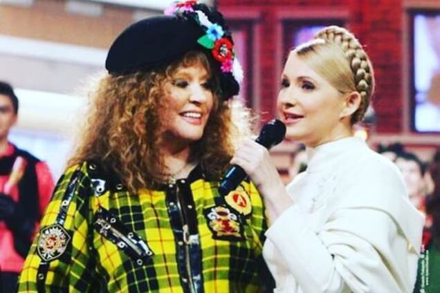 Может, мы еще споем: Пугачева передала сетевой привет Тимошенко