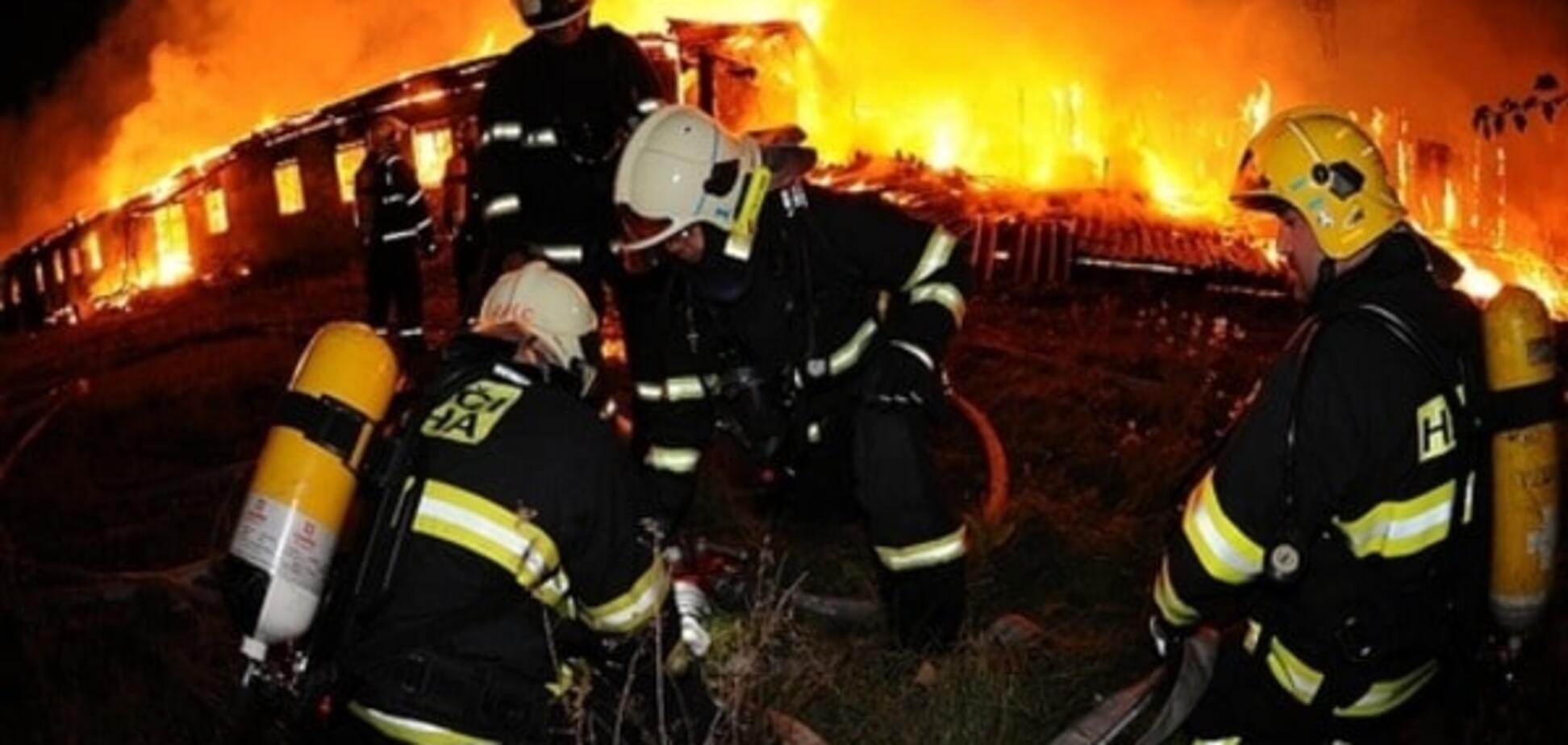 В Ривне сгорел дотла офис 'Автомайдана'