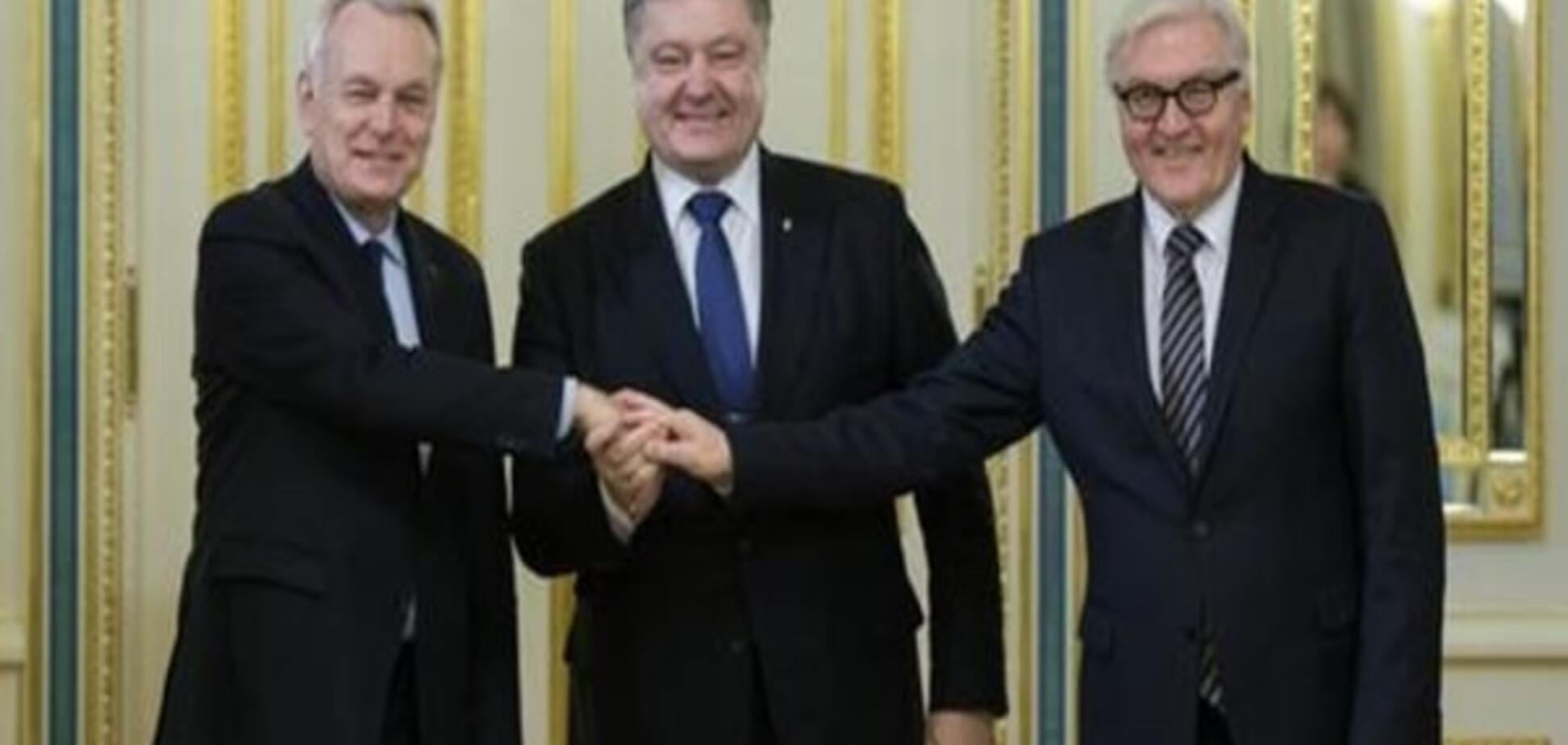 АПУ: Порошенко обговорив зі Штаймаєром та Еро ситуацію на Донбасі