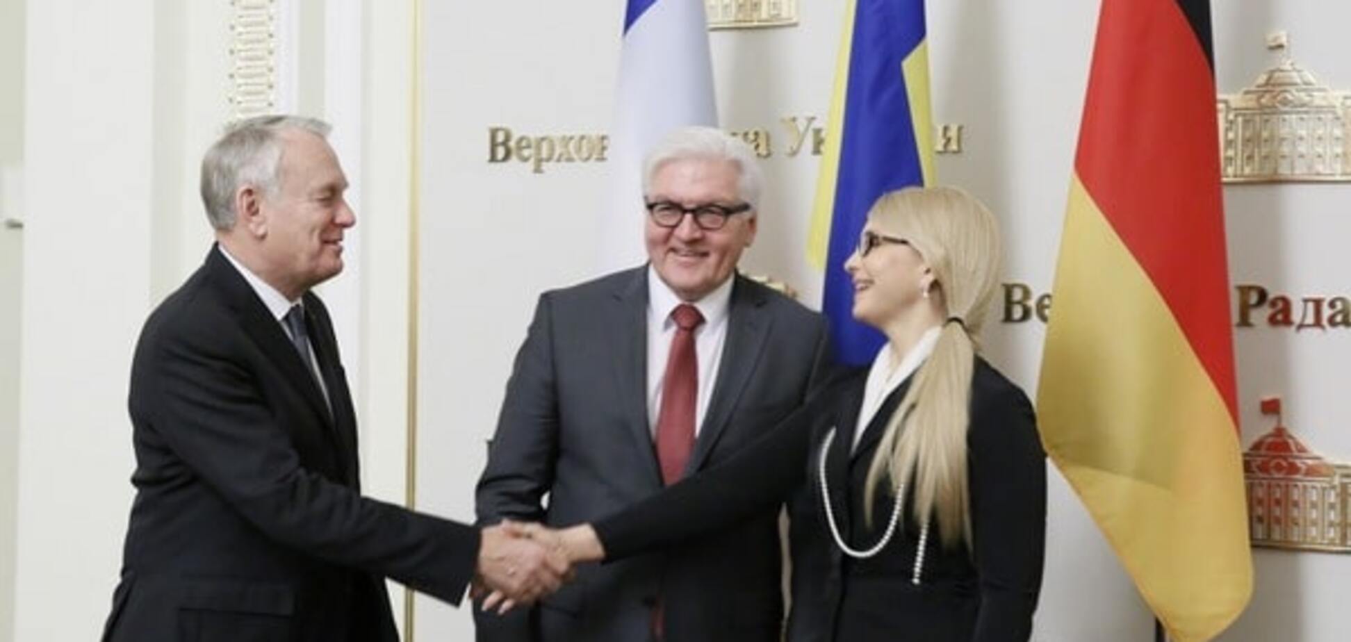 Нужна перезагрузка: Тимошенко рассказала Эро и Штайнмайеру о кризисе в Украине