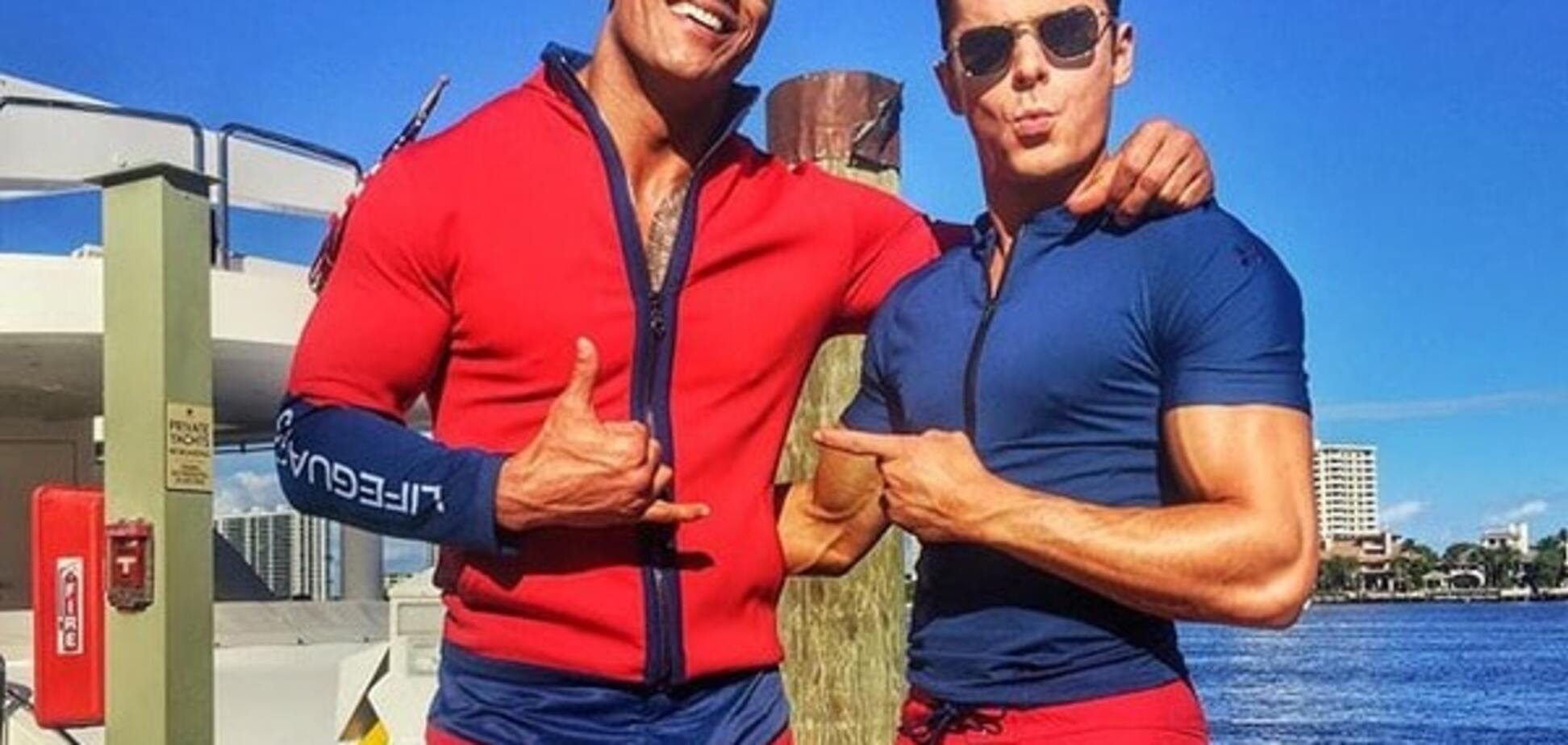 Появились первые фото со съемок новых 'Спасателей Малибу'