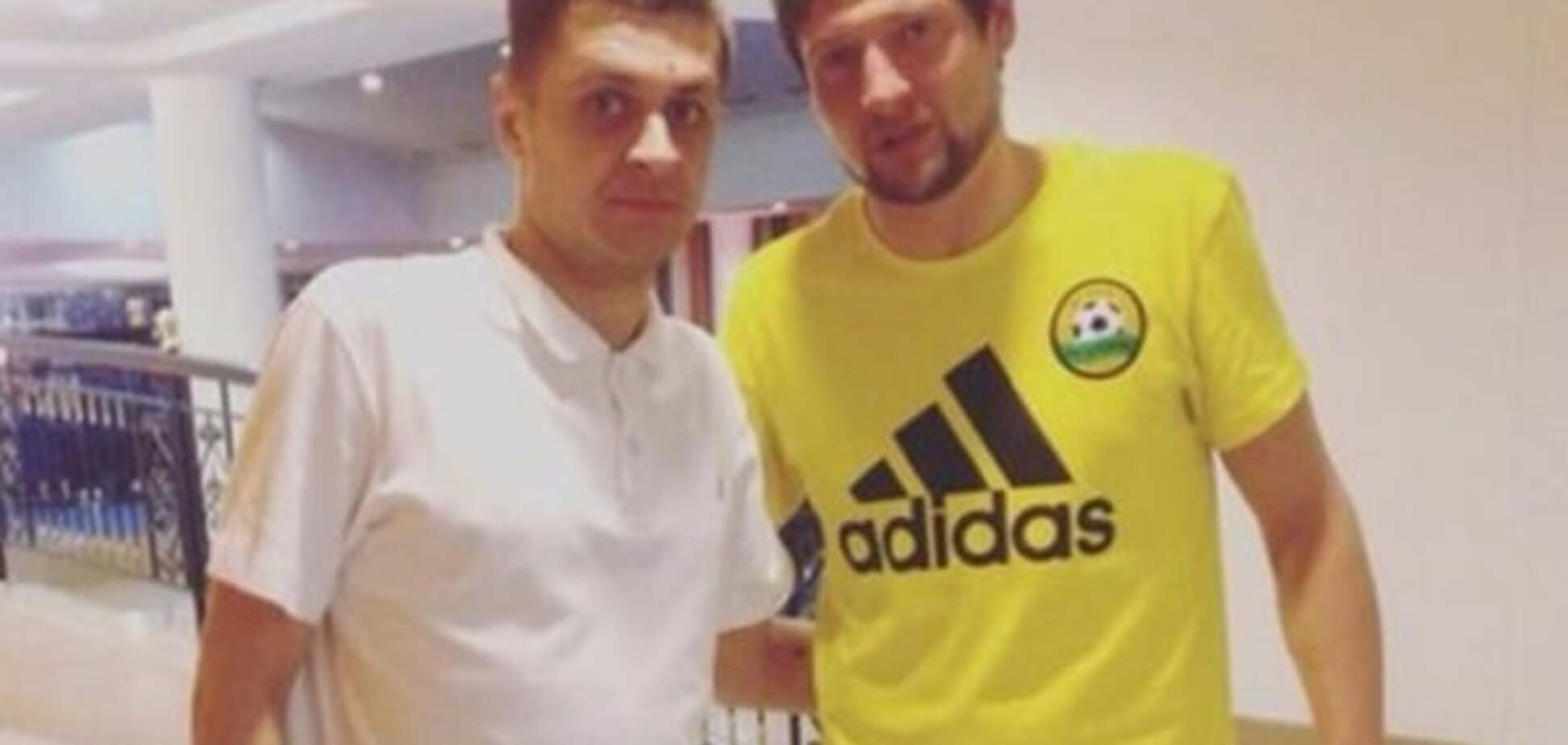 Футболиста сборной Украины сфотографировали в форме российского клуба 