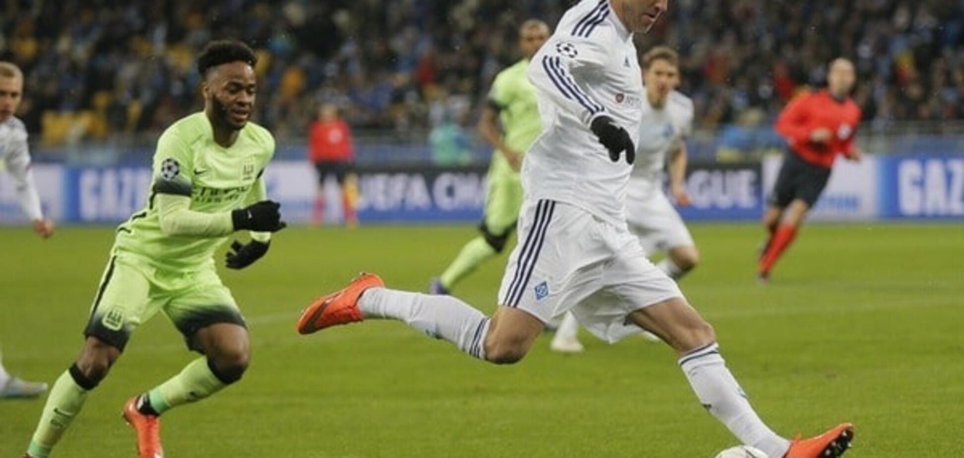 Ярмоленко впечатлил тренера 'Манчестер Сити'