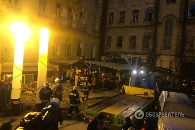 ЧП в Киеве: с одним из пострадавших не удалось установить контакт