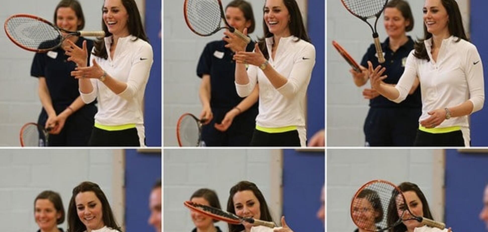 Кейт Міддлтон у Шотландії зіграла в теніс: опубліковано відео