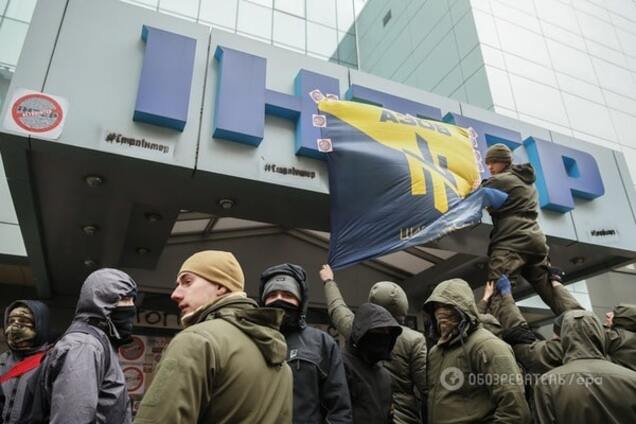 'Интер' попросил защиты у Порошенко