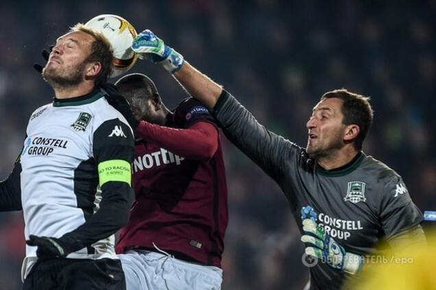 Российский 'Краснодар' с позором вылетел из Лиги Европы: видео-обзор матча