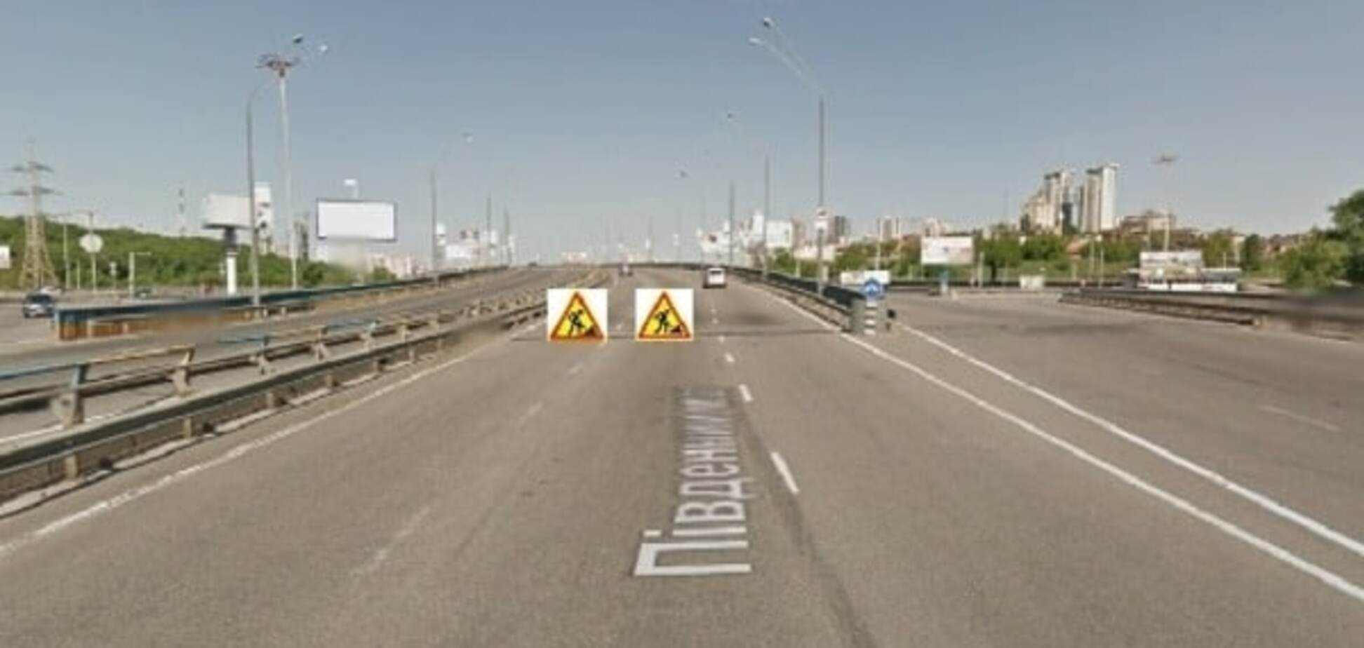 Внимание, водители: в Киеве начали ремонт на Южном мосту 