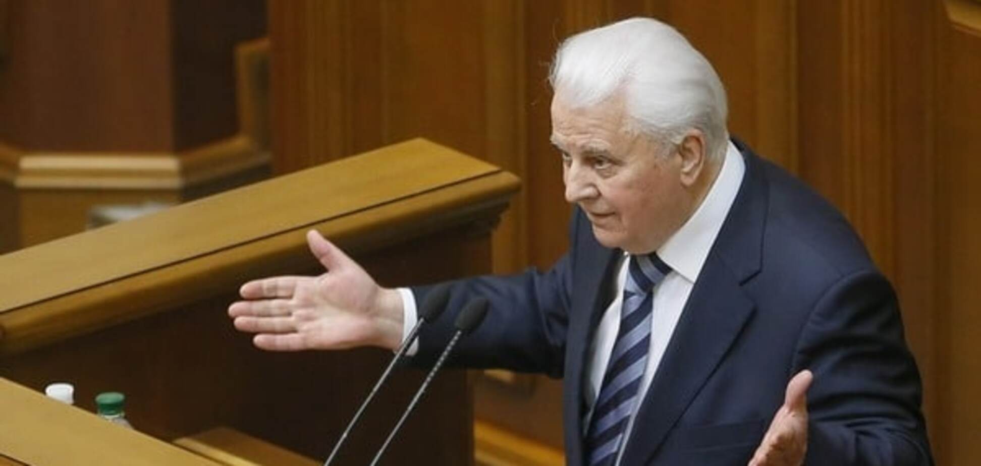 Кравчук: Україна може прийняти закон про Донбас, не змінюючи Конституції