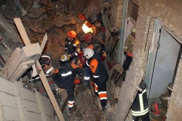 Обвал будинку в центрі Києва: знайдено ще одного загиблого