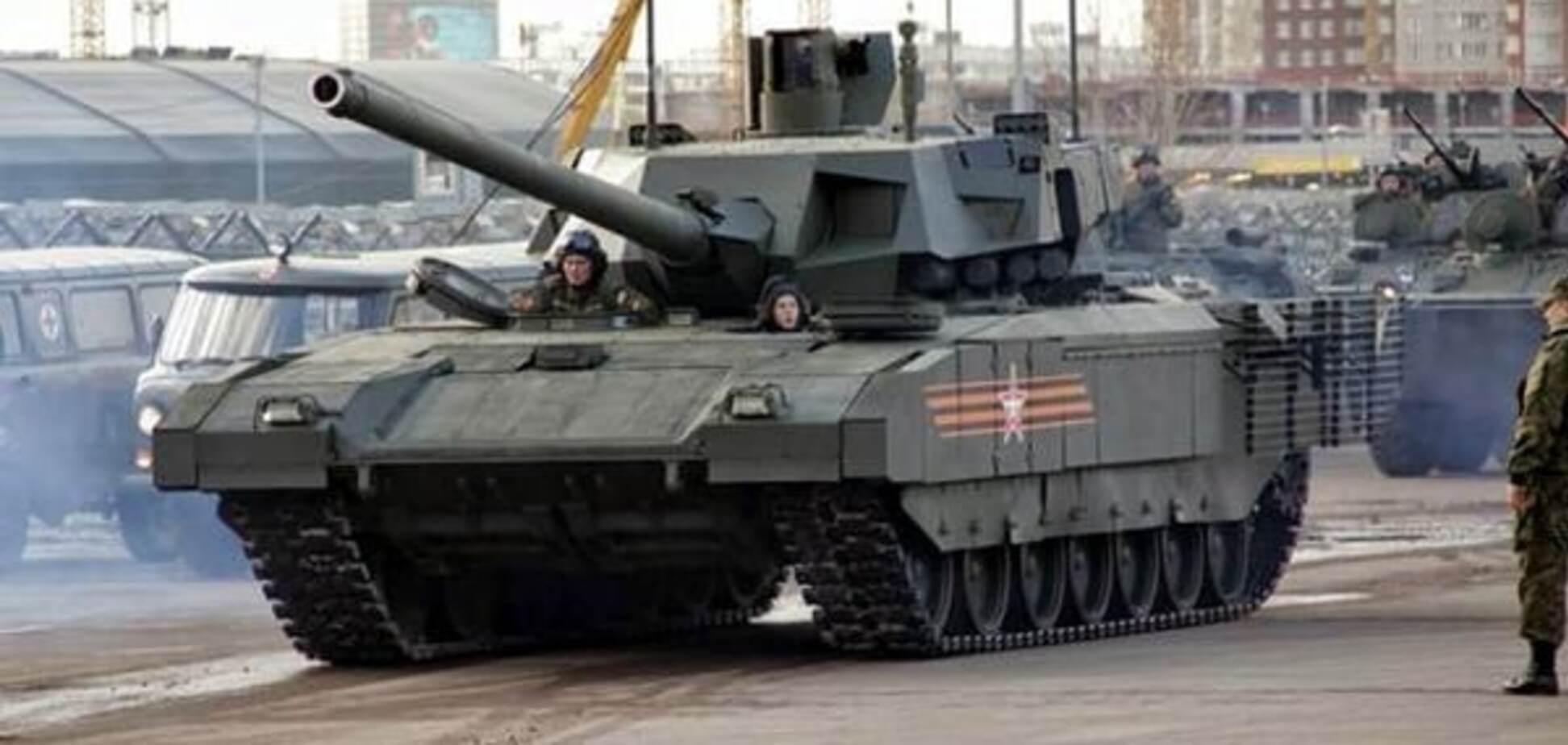В России начались испытания сверхновых невидимых танков