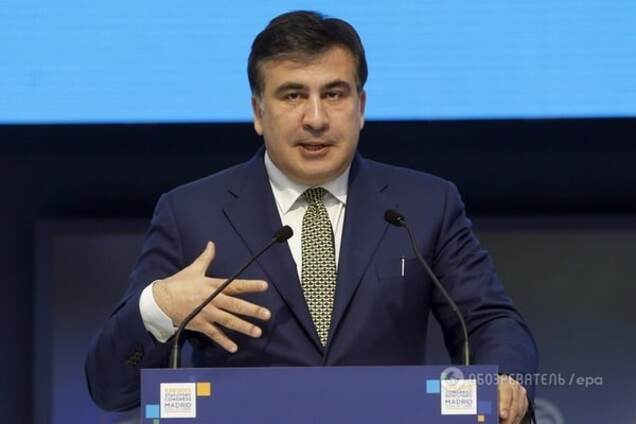 Саакашвили заявил о своих президентских амбициях - Геращенко
