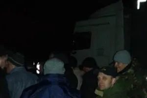 На Львовщине активисты вновь заблокировали российские фуры