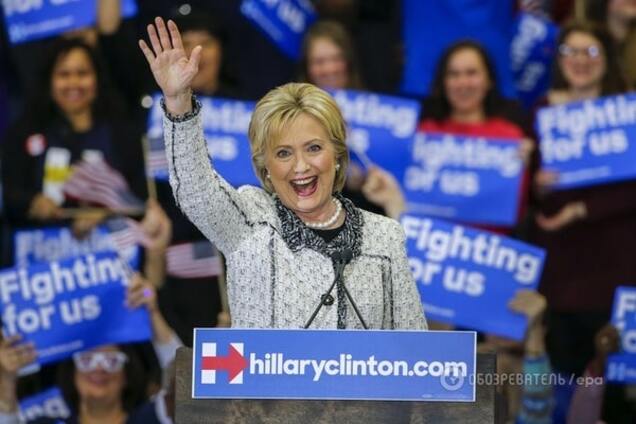 Клинтон победила в праймериз в штате, где когда-то проиграла Обаме