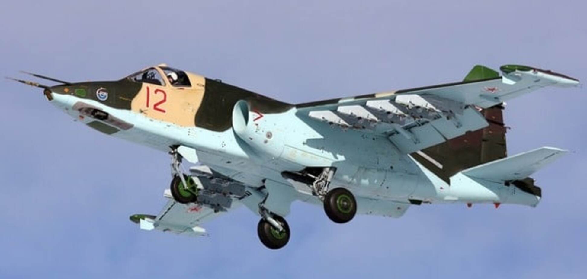В России разбился штурмовик Су-25