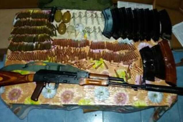 На Луганщине СБУ нашла оружейный тайник