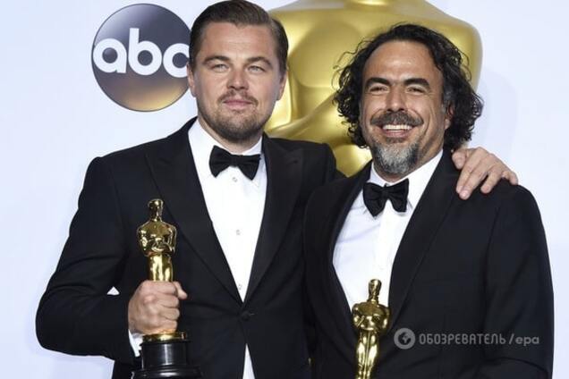 Опубликованы яркие и необычные фото победителей 'Оскара 2016'